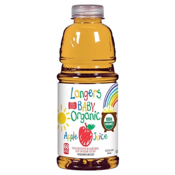 Langers Baby Organic Apple Juice 