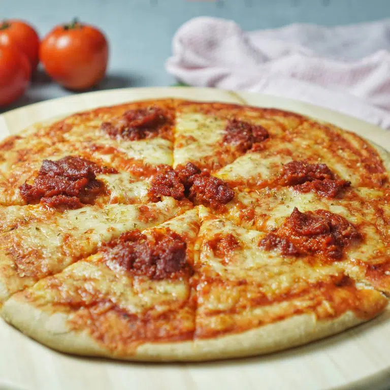Easy ‘Nduja Sausage Pizza