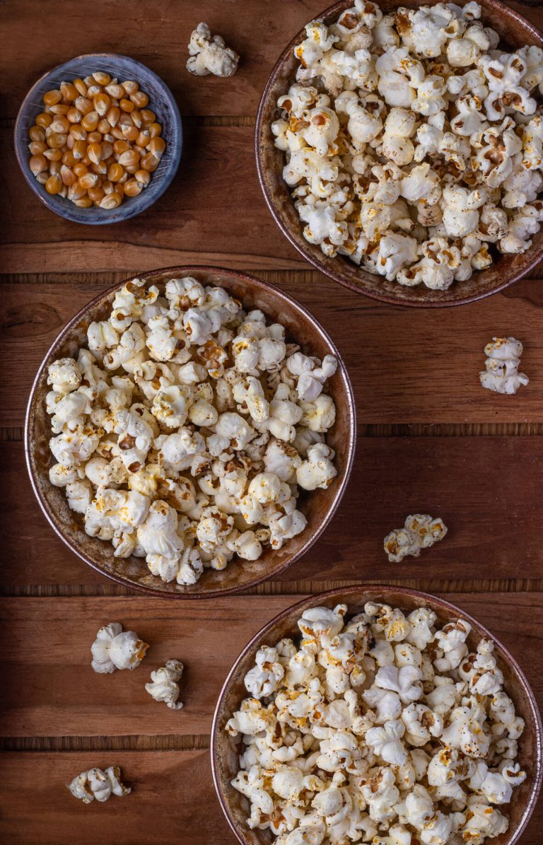 Homemade Vegan Popcorn