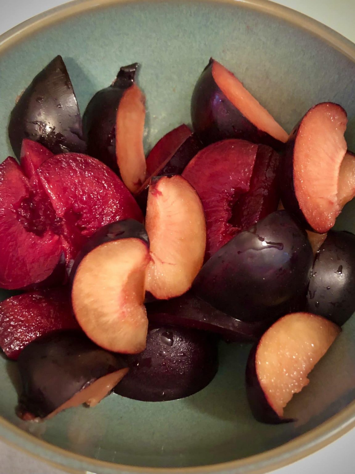 Homemade LactoFermented Plums