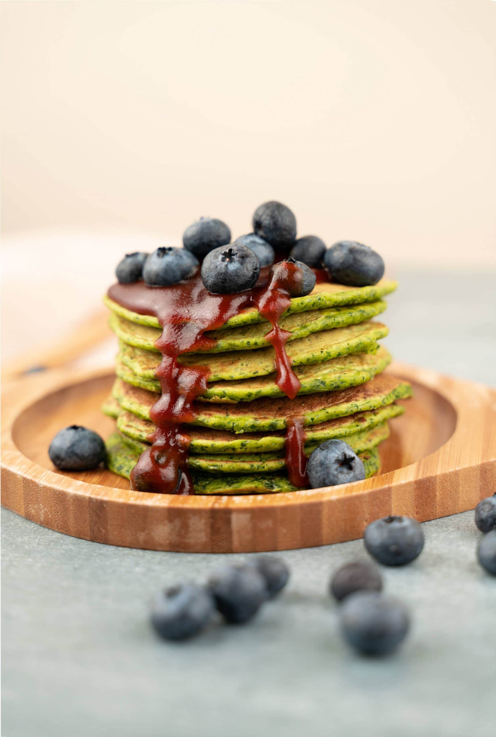 Simple Finnish Spinach Pancakes