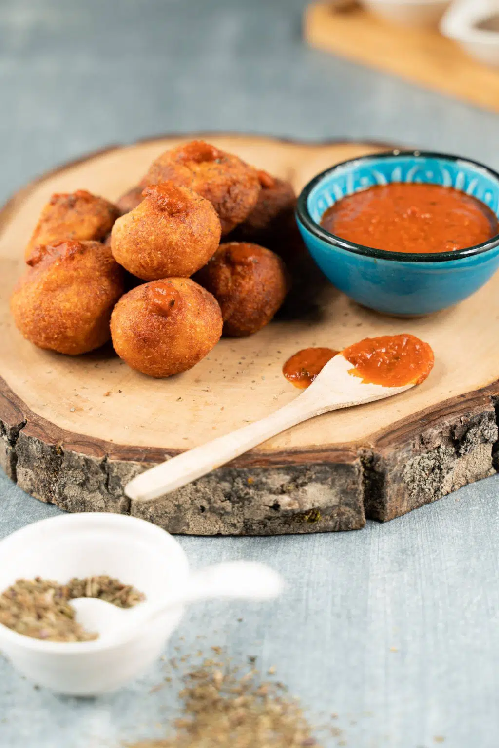 Easy Fried Feta Cheese Balls