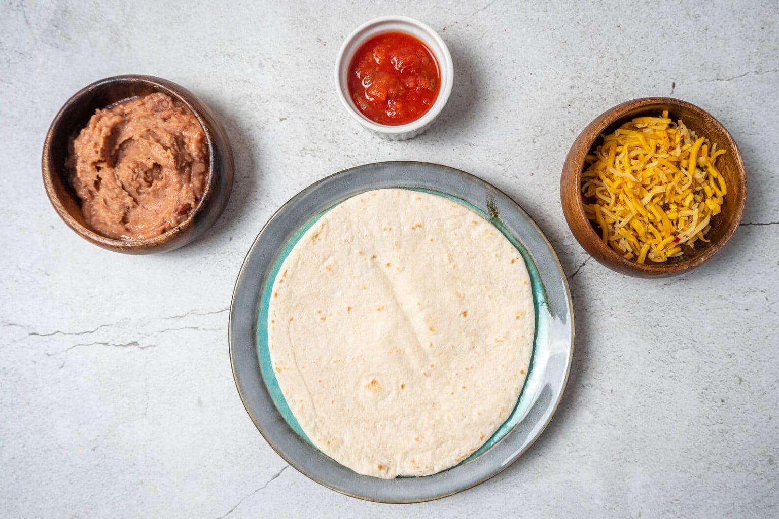 Easy Crispy Toaster Oven Quesadilla