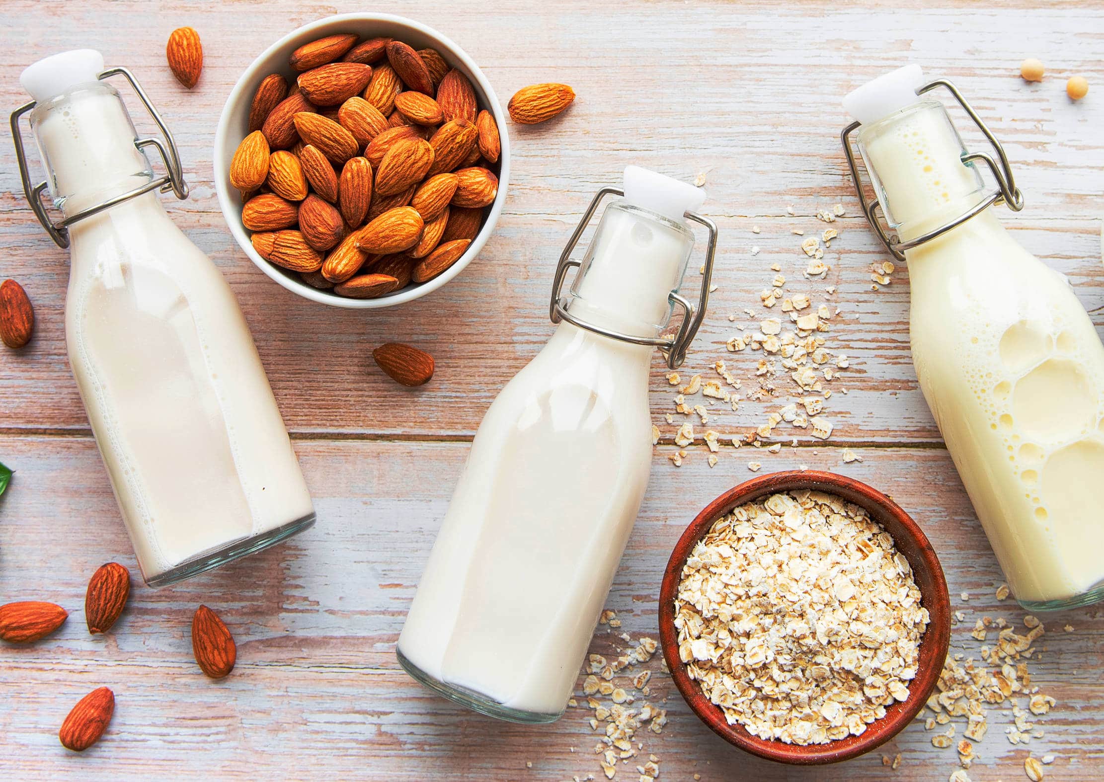 Coconut Milk vs. Almond Milk vs. Oat Milk: What's The Difference?