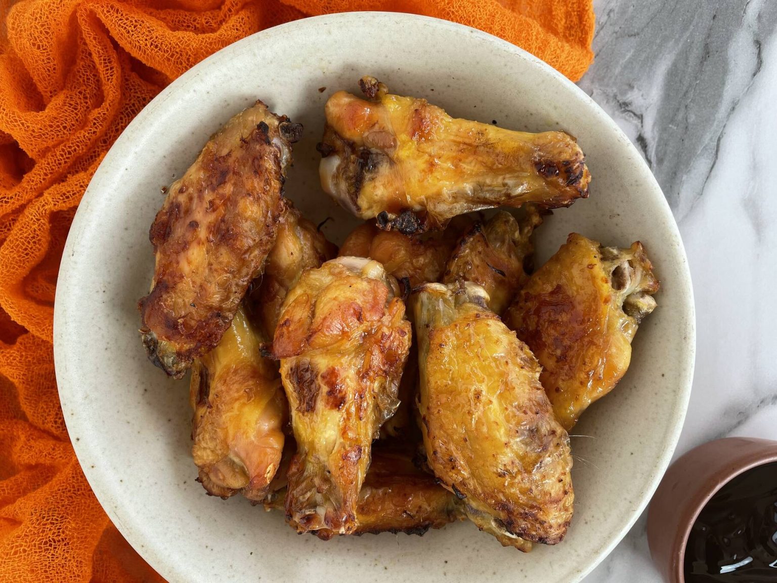 Homemade Double Fried Chicken Wings