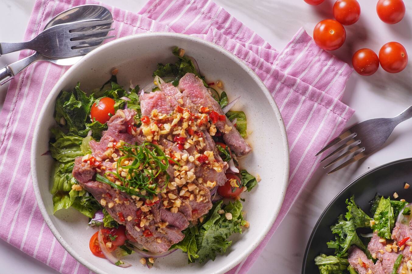 Fast & Easy Thai Beef Salad