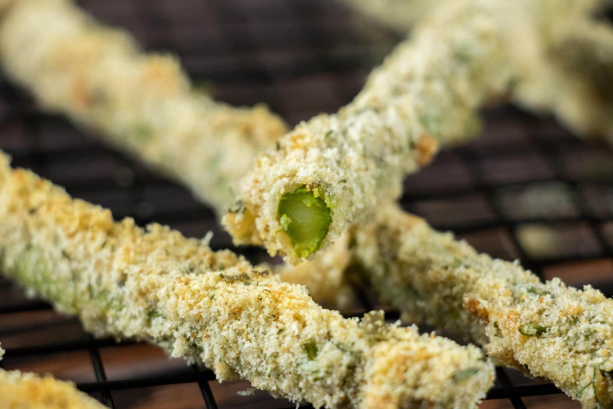 Irresistible Herb Crusted Asparagus Recipe