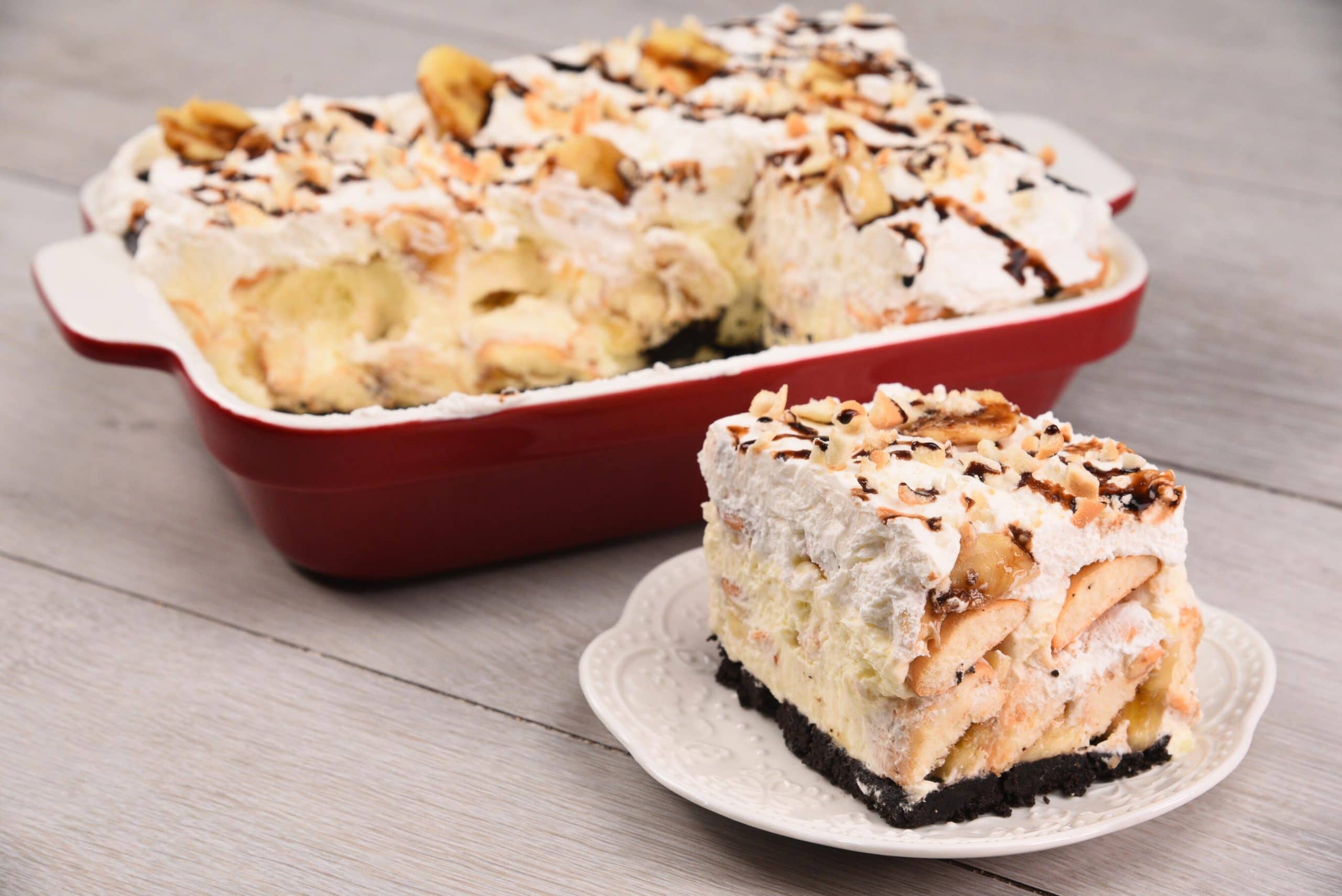 Homemade Chocolate Banana Pudding Lasagna Recipe Story