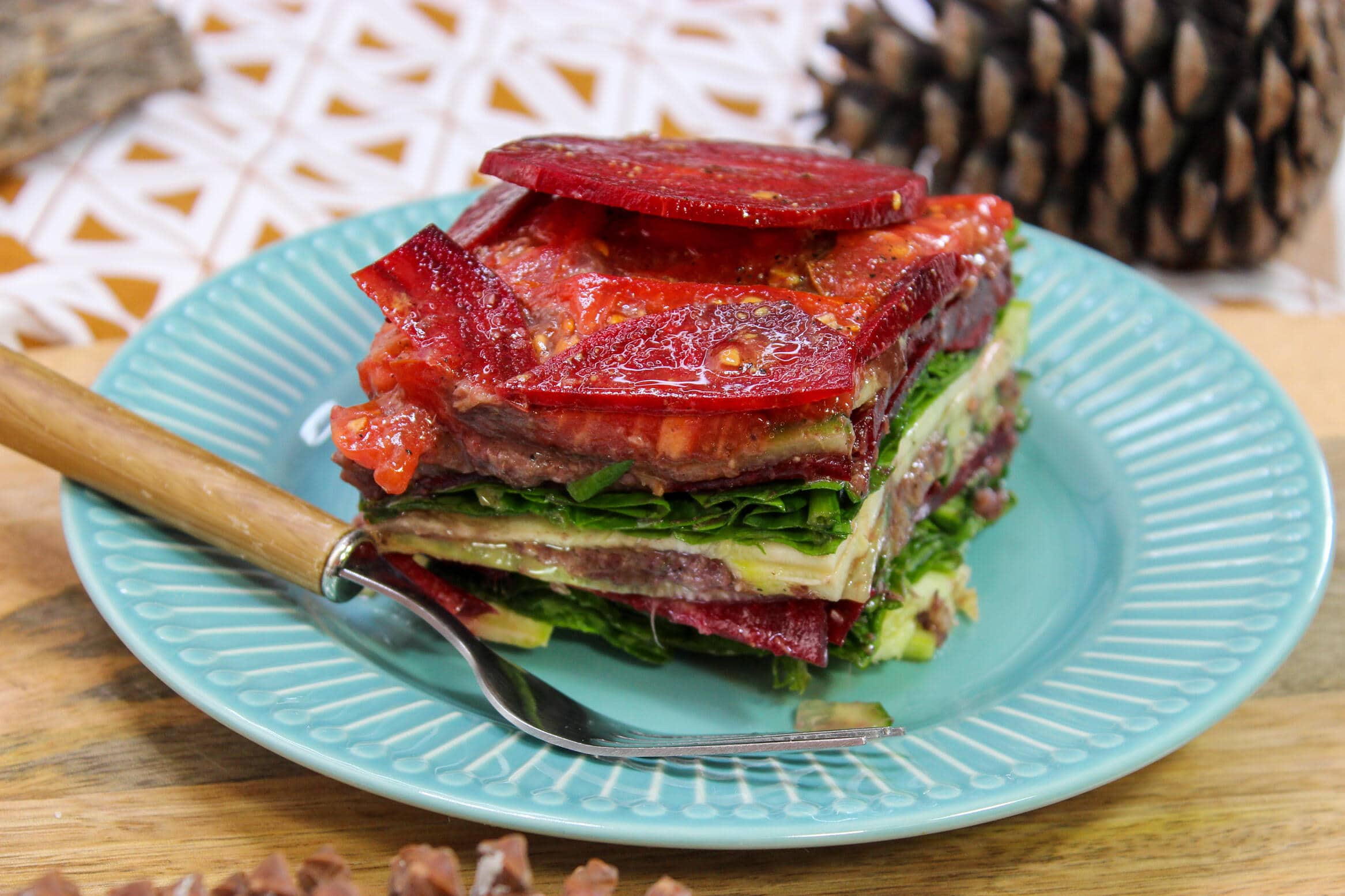 The Ultimate Raw Plant-Based Lasagna Salad