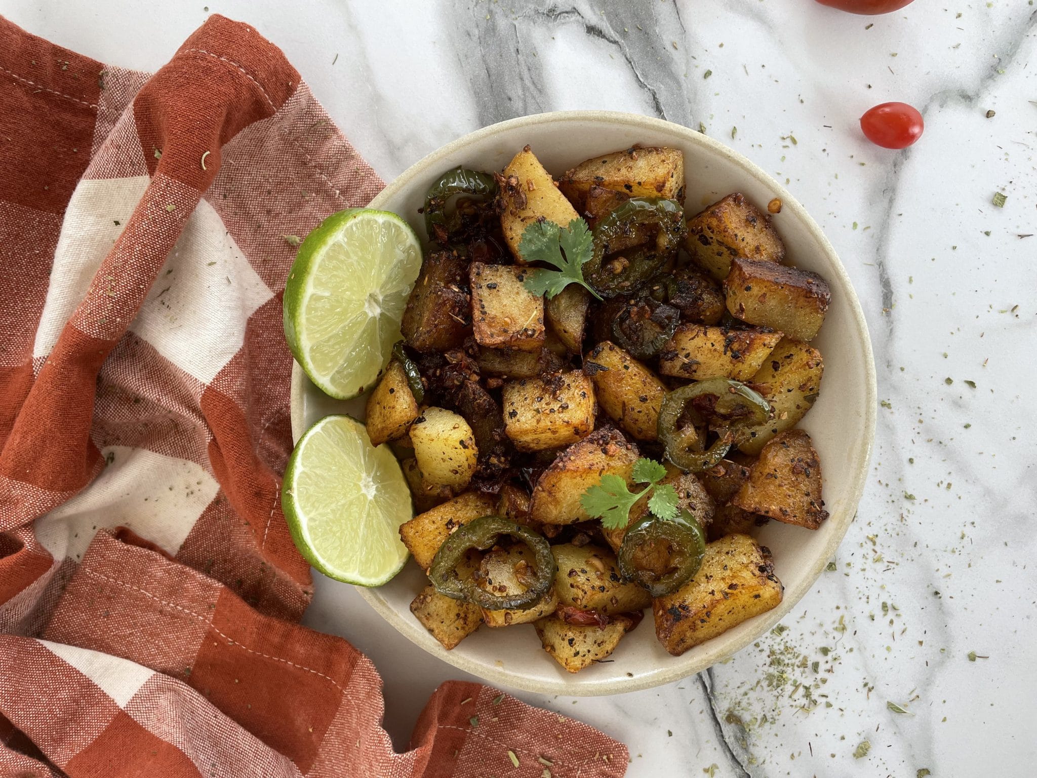 Simple Savory Latin Fried Potatoes