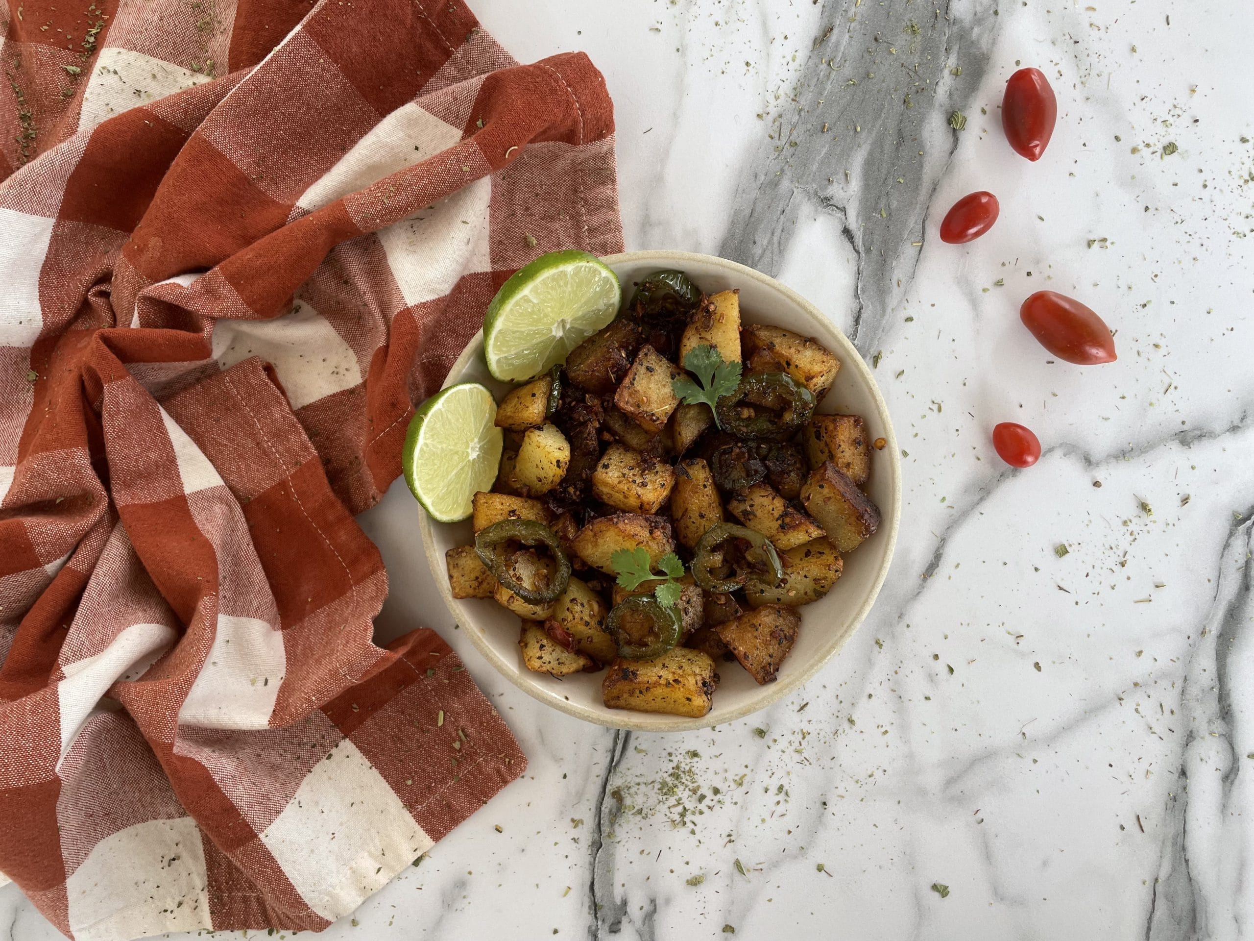 Simple Savory Latin Fried Potatoes