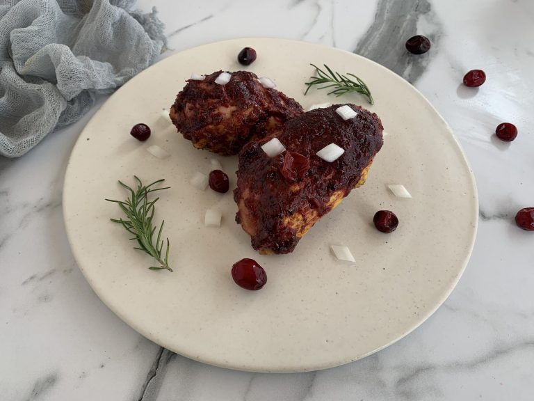 Best Baked Cranberry Rosemary Chicken