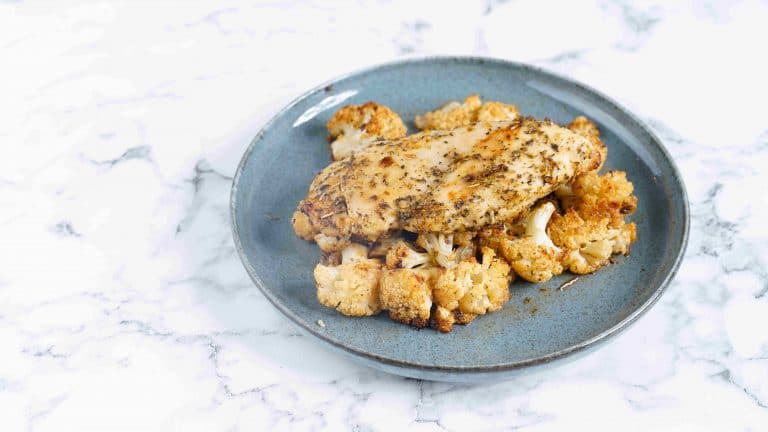 Awesome One-Pan Chicken and Cauliflower