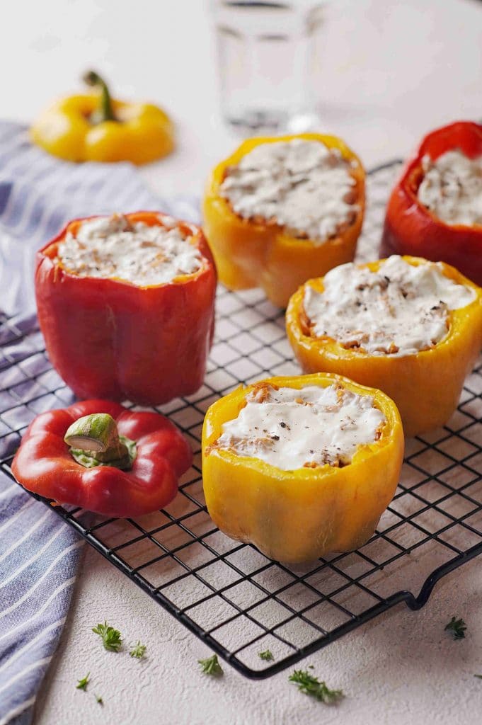 Perfect Potato Stuffed Peppers