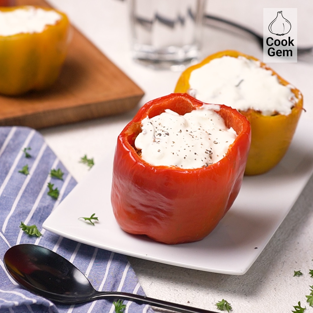 Perfect Potato Stuffed Peppers