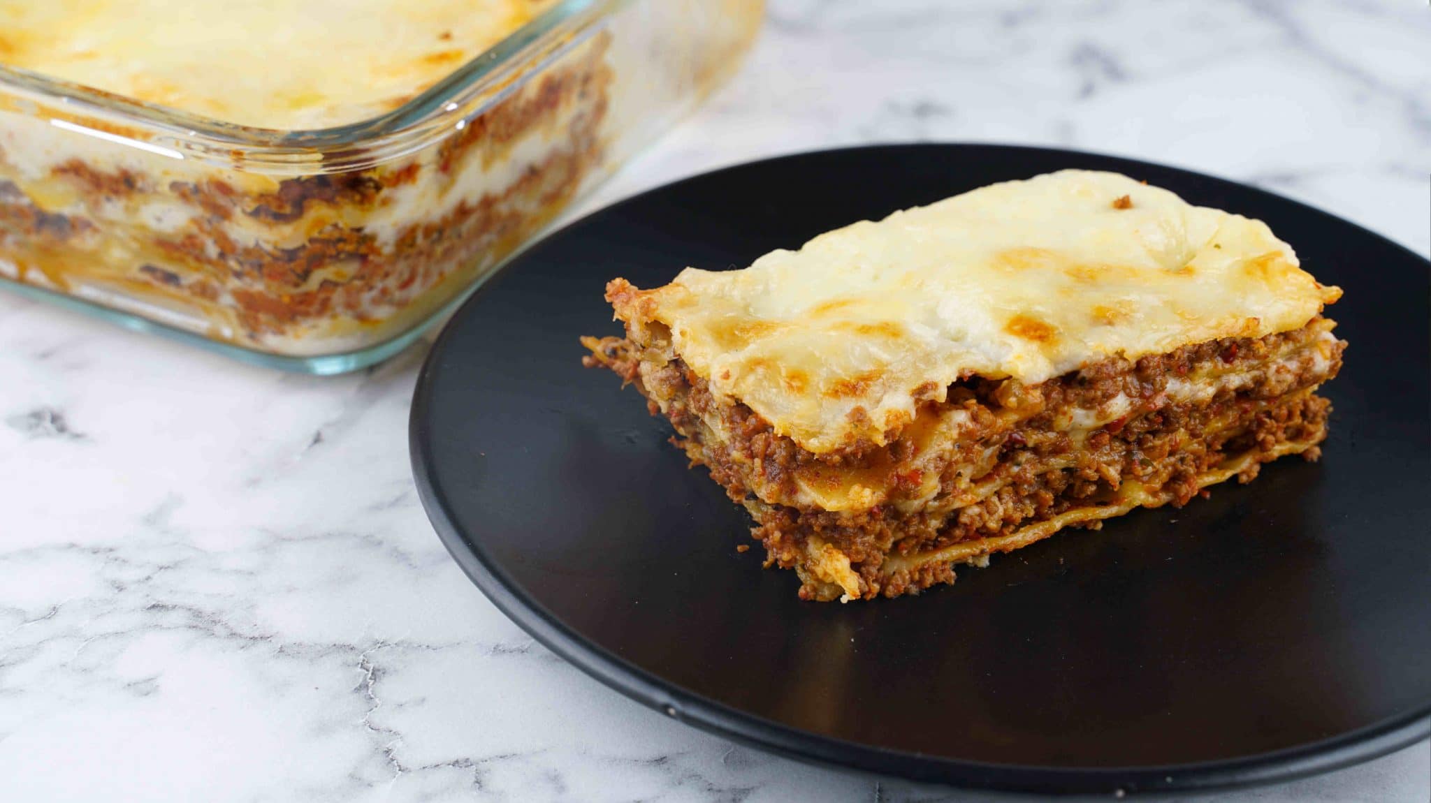 Creamy Pasticho Lasagna (Venezuelan Style Lasagna)