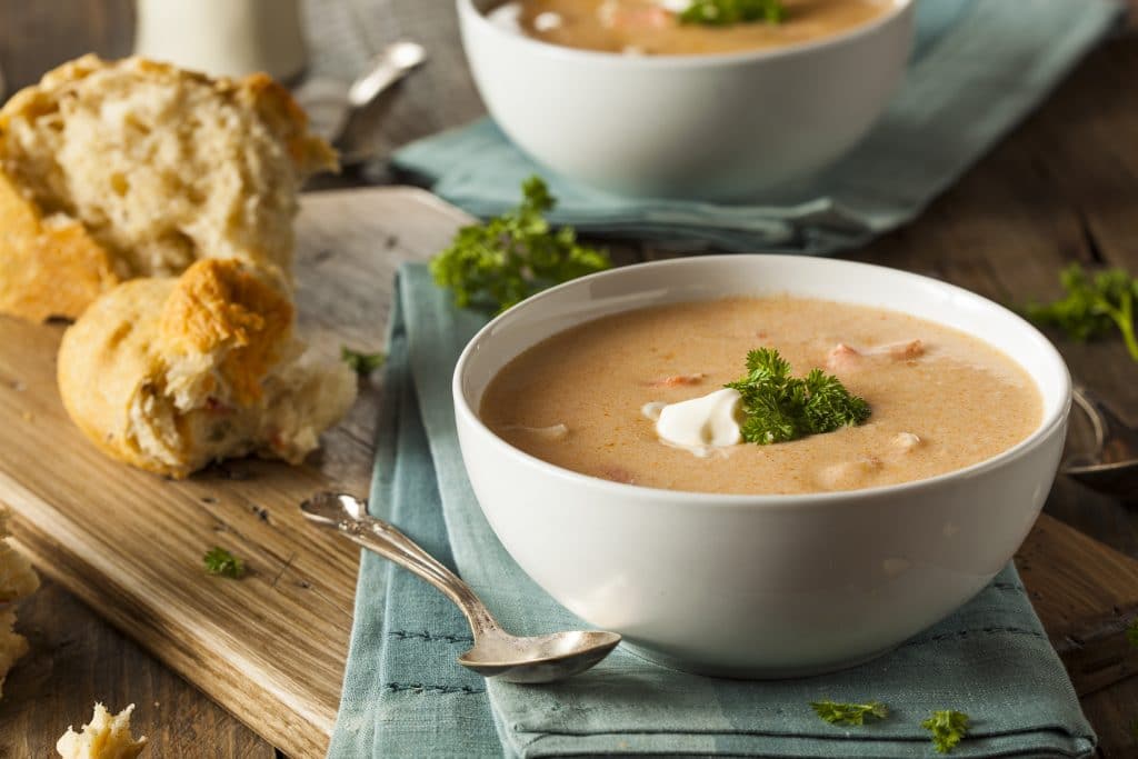 Homemade Lobster Bisque Soup