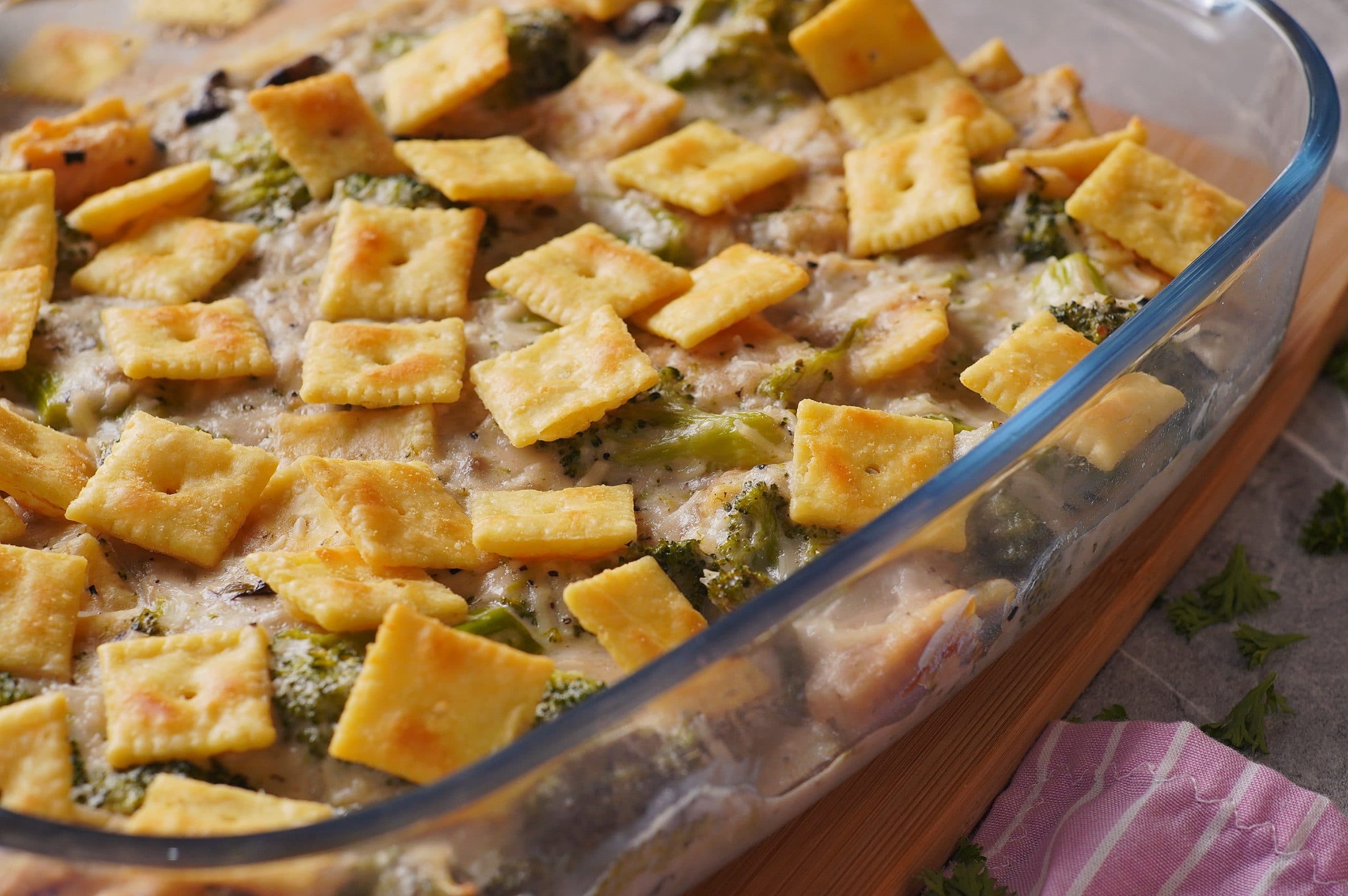 Best Broccoli Casserole with Cheez-Its