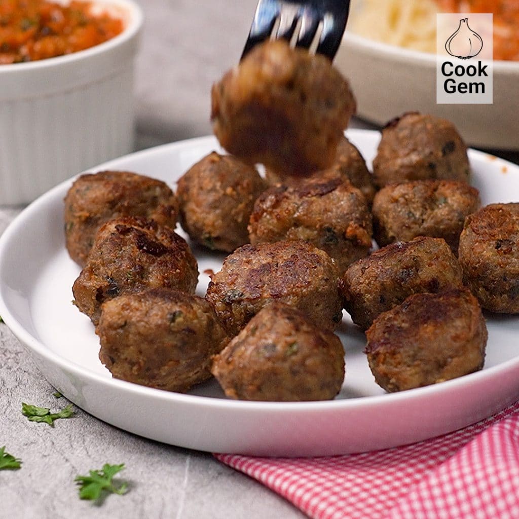 Homemade Low FODMAP Meatballs