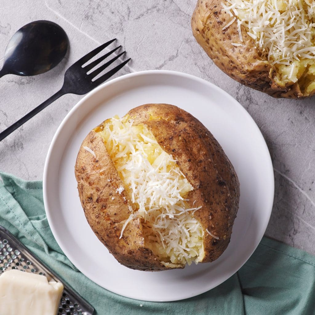 Simple Baked Potato In A Toaster Oven