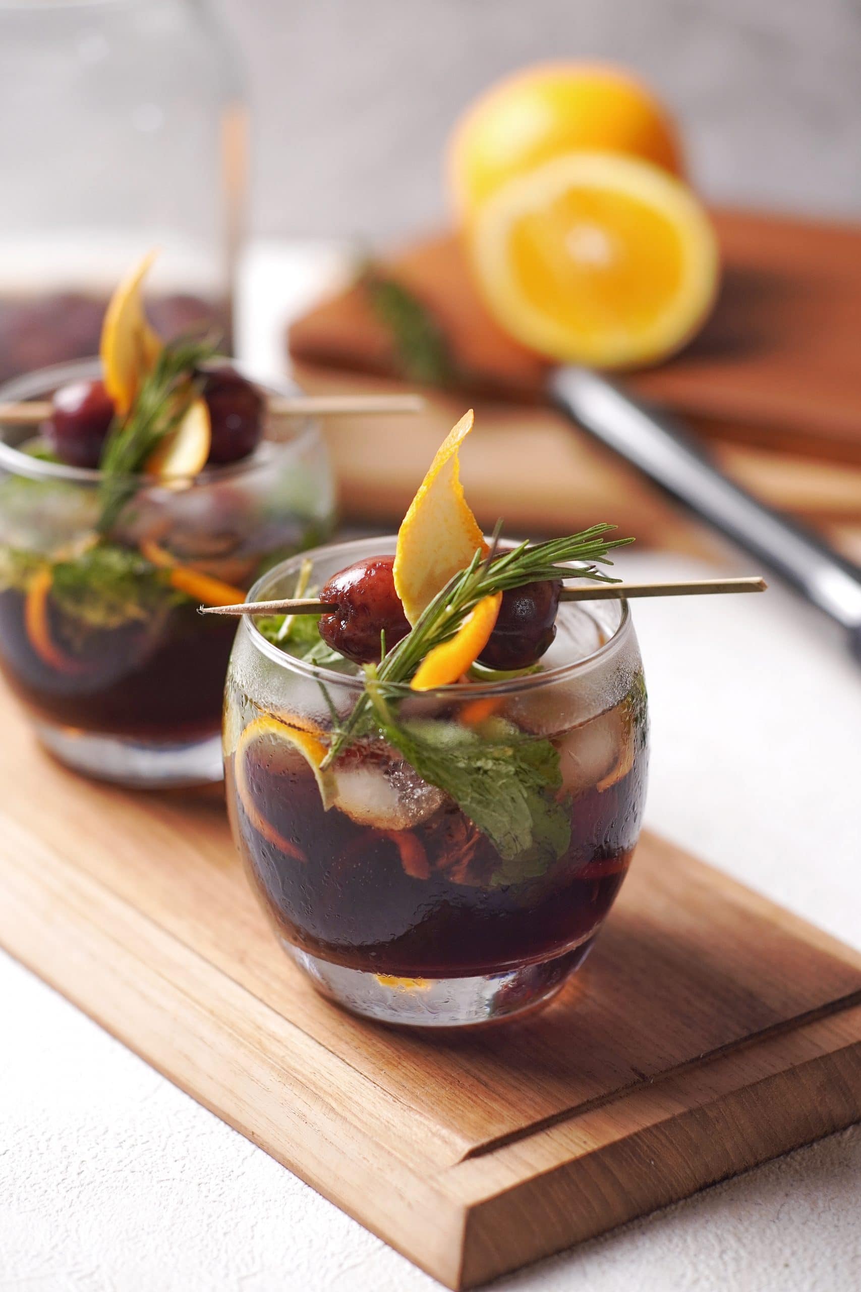 Easy Boozy Bourbon Soaked Cherries