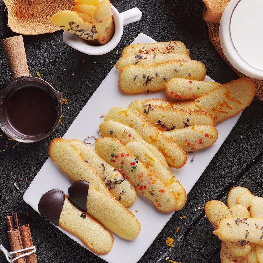 Crunchy Cat Tongue Cookies