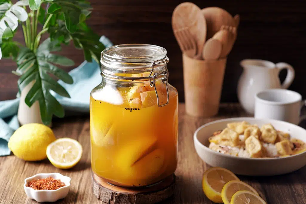 Simple Egyptian Preserved Lemons