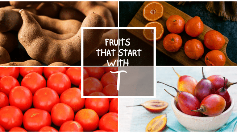 All The Fruits That Start With T
