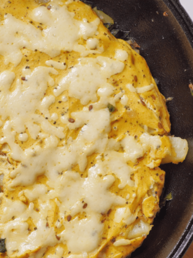 Irresistible Vegan Tofu, Potato, Kale & Onion Frittata Recipe Story