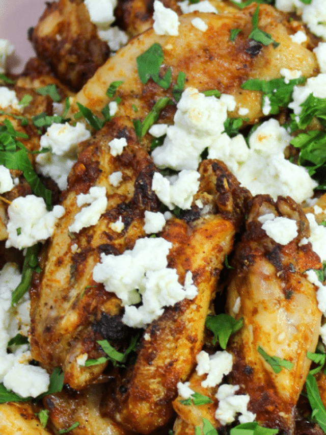 Super Simple Mediterranean Chicken Wings Recipe Story