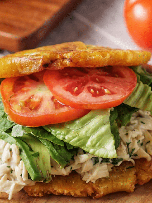 Easy Crispy Venezuelan Plantain Sandwich (Patacon Maracucho) Recipe Story