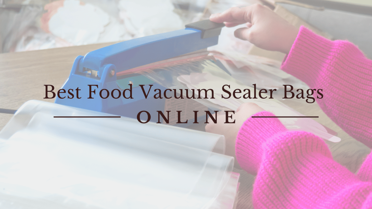 Avid Armor Vacuum Sealer Bags for Food Saver, 100 Small Pint, 5 x 8