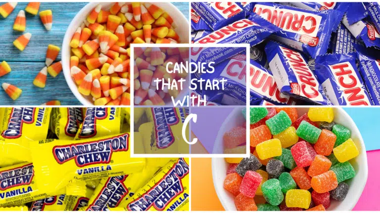 All The Candies That Start With C