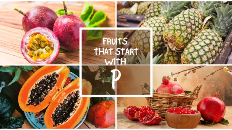 All The Fruits That Start With P