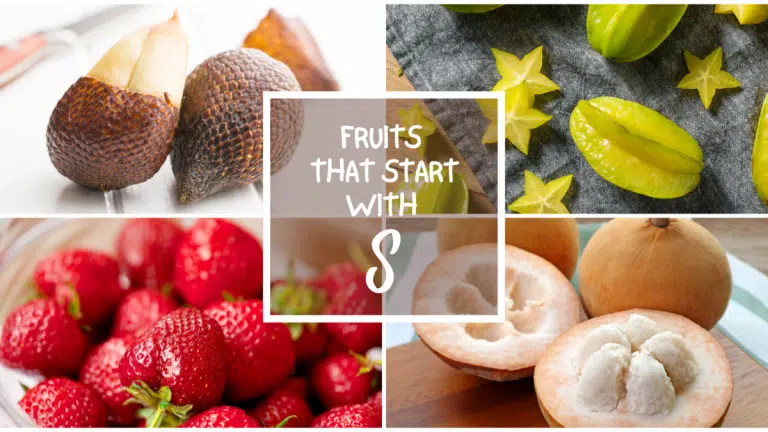All The Fruits That Start With S