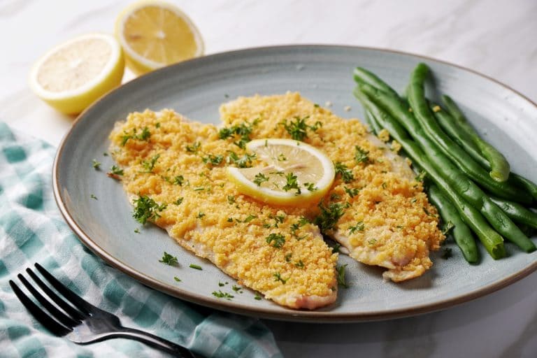 Simple Crumb Topped Oven Baked Haddock