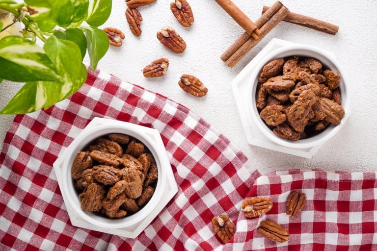 Oven Roasted Candied Pecans