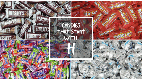 All The Candies That Start With H