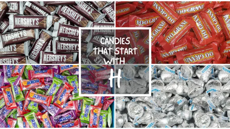 All The Candies That Start With H