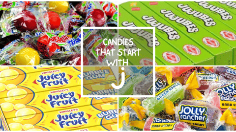 All The Candies That Start With G