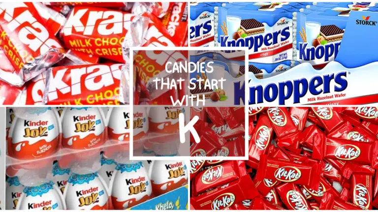 All The Candies That Start With K
