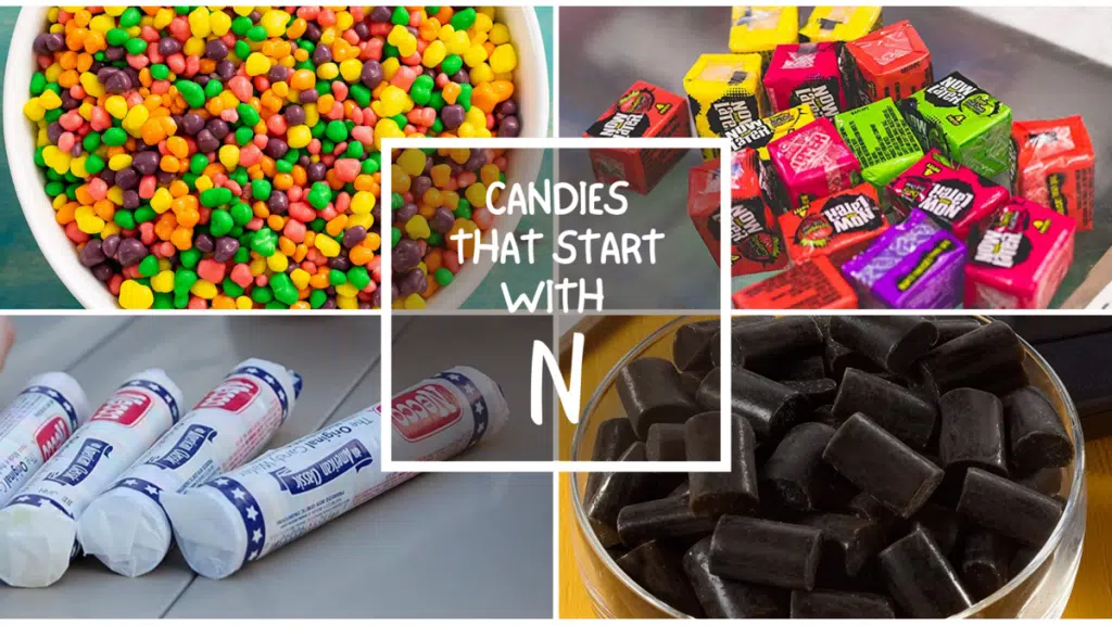 All The Candies That Start With G