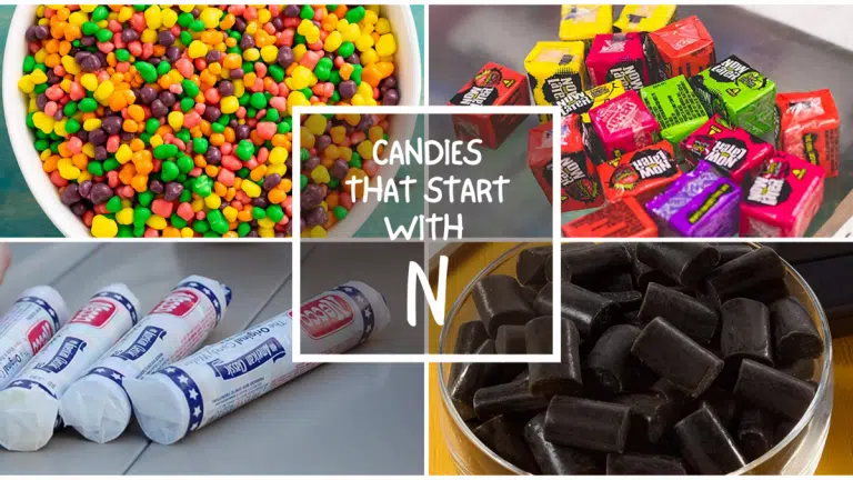 All The Candies That Start With N