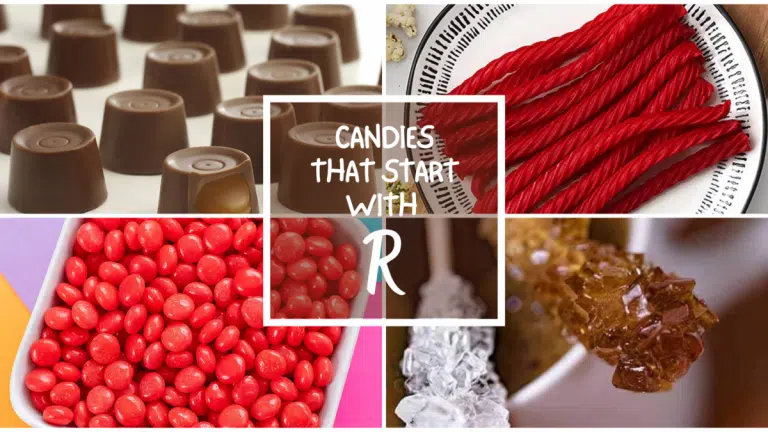 All The Candies That Start With R