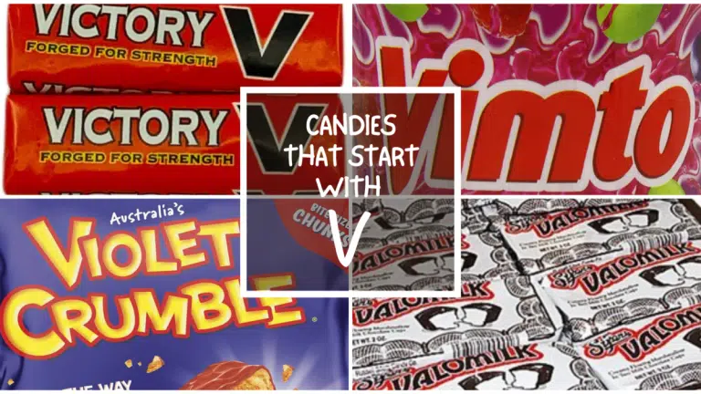 All The Candies That Start With V