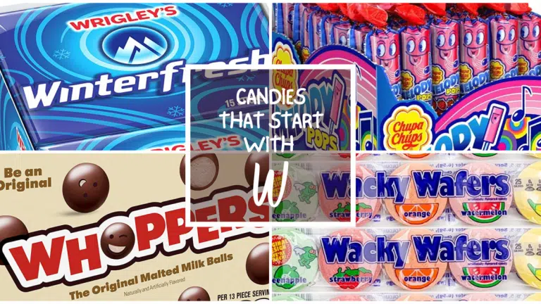 All The Candies That Start With W