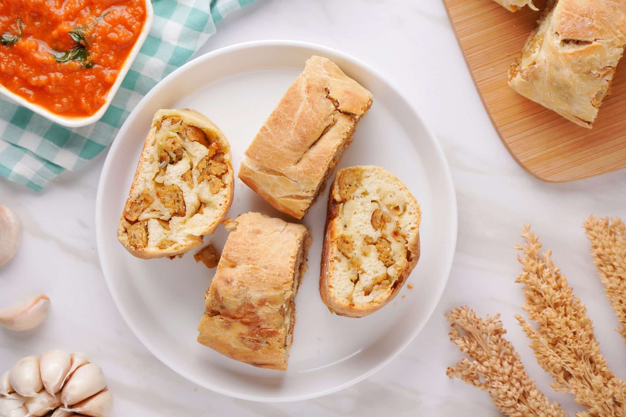 Simple Sicilian Sausage Bread (Bignolati)