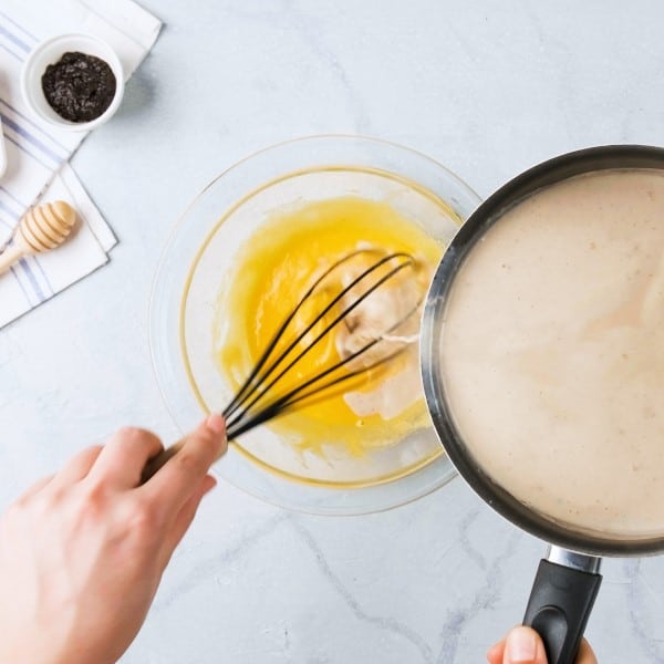 Homemade Black Garlic Ice Cream
