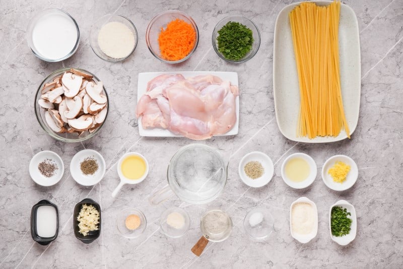 Creamy Chicken Thigh Pasta