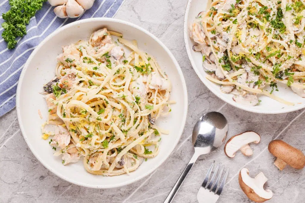 Creamy Chicken Thigh Pasta